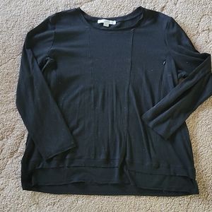 Black Loyal Hana Maternity Nursing Shirt Large